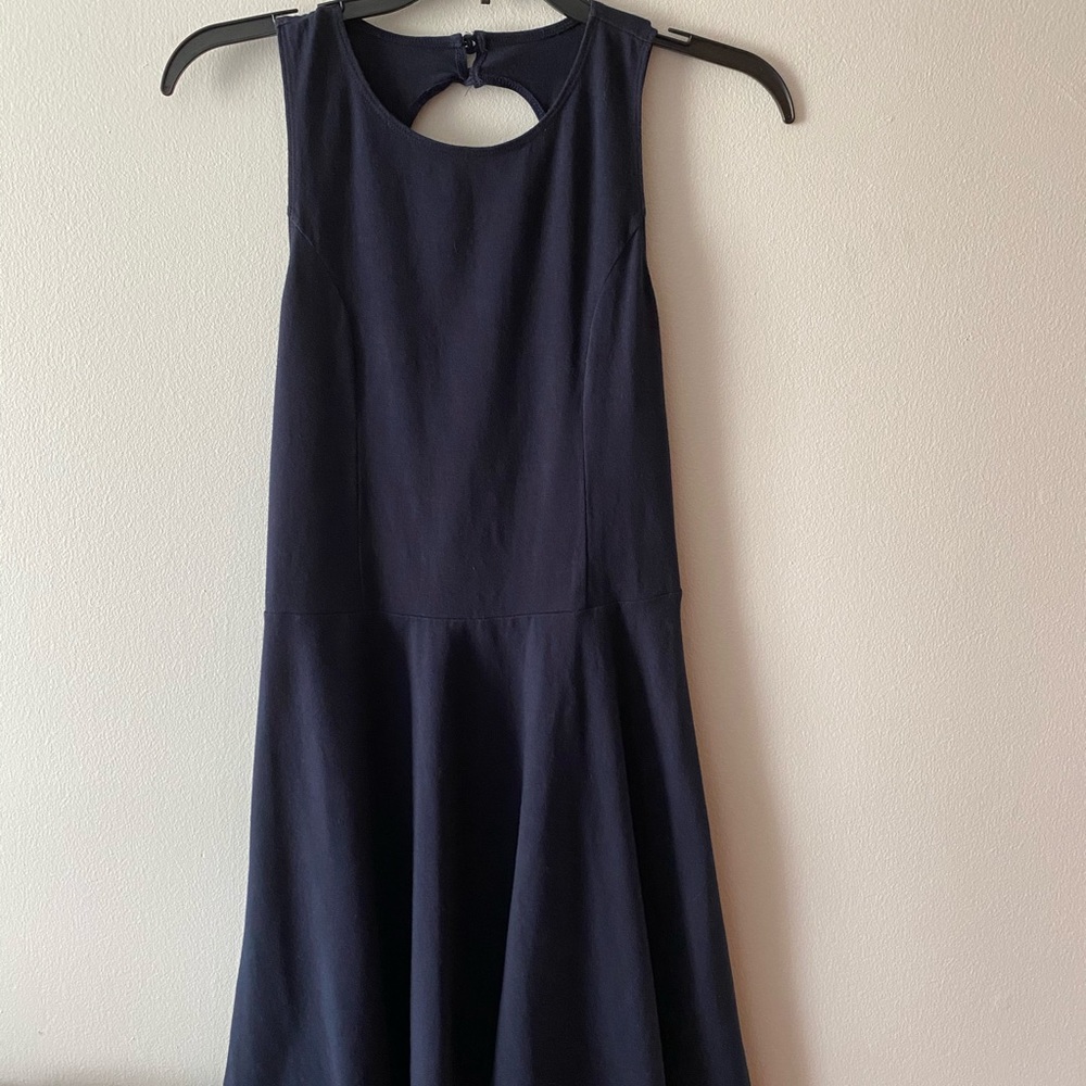 HOLLISTER Navy Blue Sleeveless Dress!